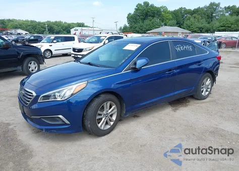 2016 Hyundai Sonata Se z USA, uszkodzony, nr VIN 5NPE24AF6GH344343